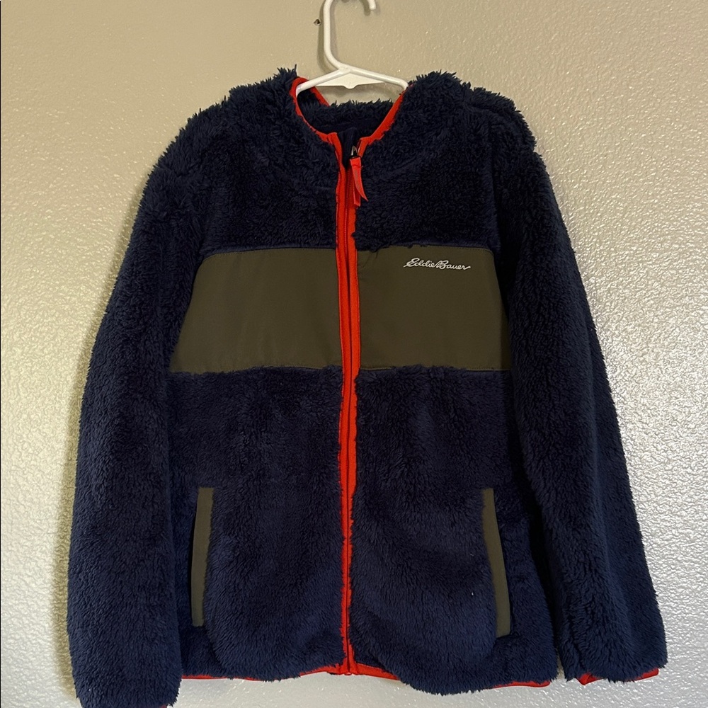 Eddie Bauer Youth High Pile Hooded Jacket